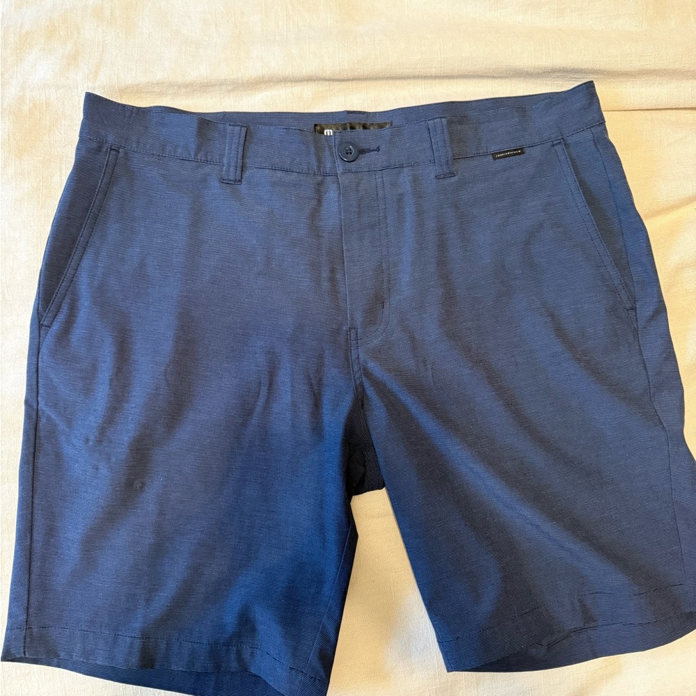 Travis Mathew Men's Blue Shorts